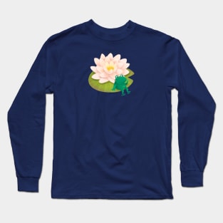 Nymphea and Frog Long Sleeve T-Shirt